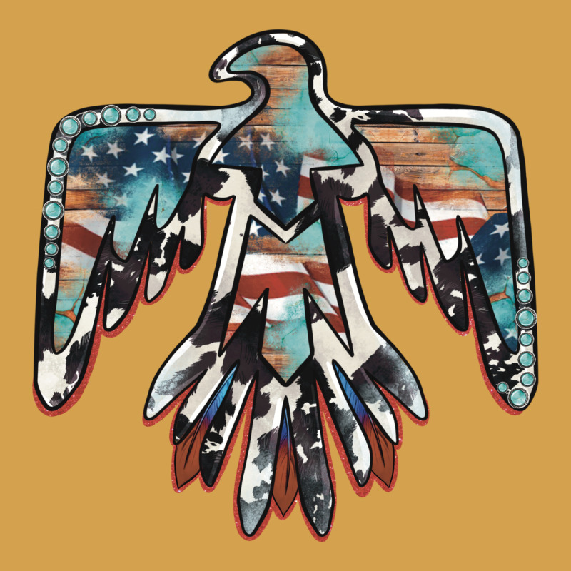 American Flag Thunderbird Urban Hoodie by BarkalooDesign | Teevron