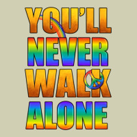 Lgbtq You'll Never Walk Alone With Peace Heavy Core Tee | Teevron