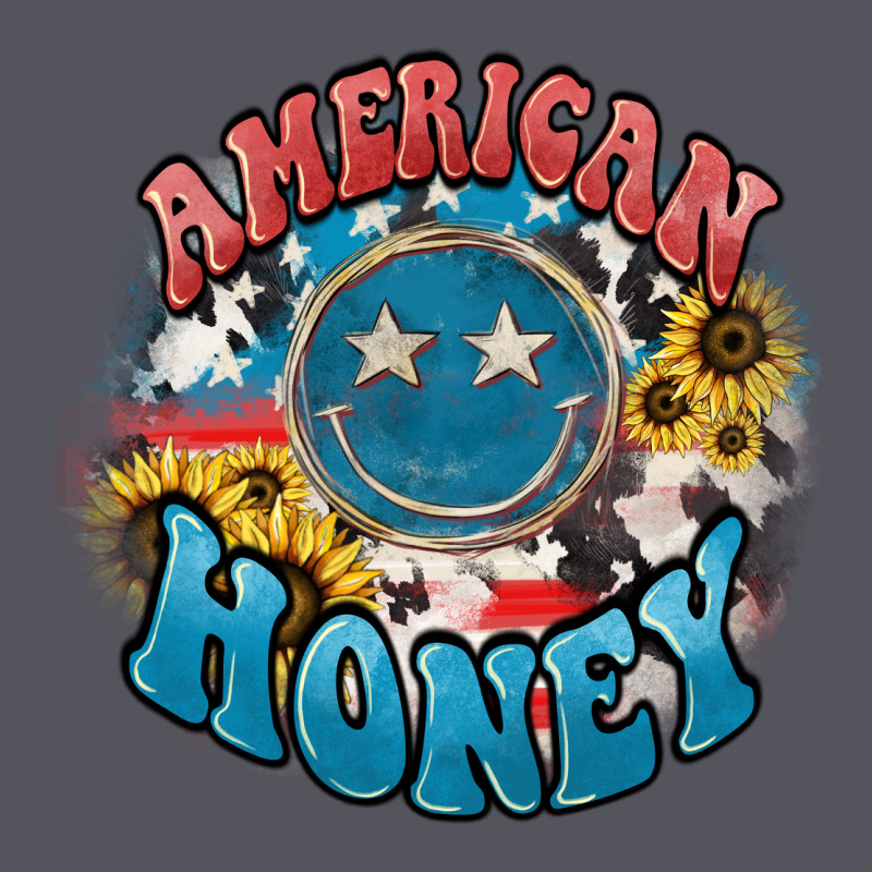 American Honey Smiley Vintage Hoodie by HowdyJamesFarm | Teevron