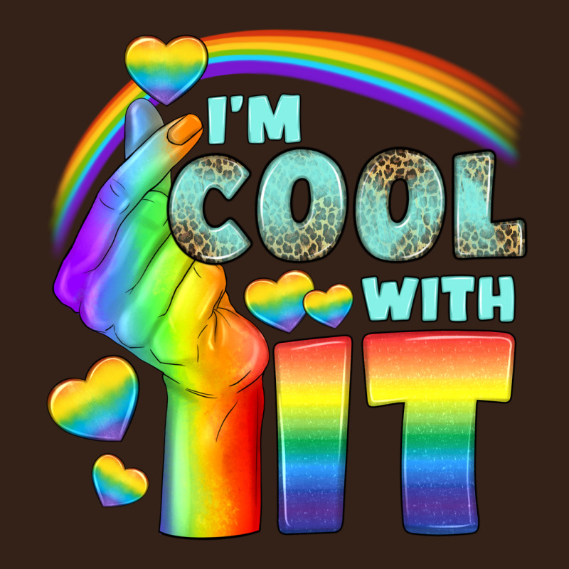 Lgbtq İ'm Cool With İt Heavy Core Tee by BundleAndBundleShop | Teevron