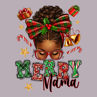Merry Mama Afro Messy Bun Vintage Tee | Teevron