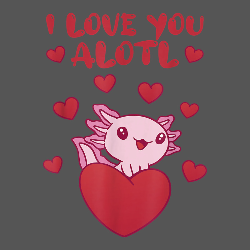I Love You Alotl Aolotl Valentine's Day Heart Aolotl Lover Zipper Hoodie by lanVoArt | Teevron