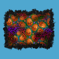 Halloween Pumpkin Background Premium Hoodie | Teevron