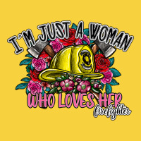 Im Just A Woman Who Loves Her Firefighter Premium Sweatshirt | Teevron