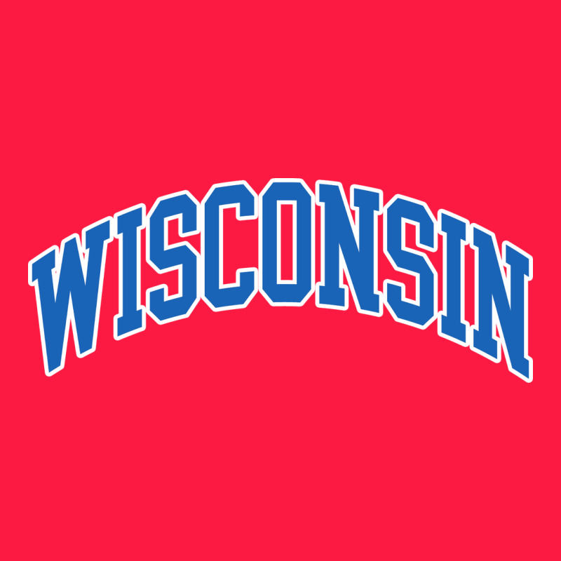 Wisconsin Blue Zipper Hoodie by lanVoArt | Teevron