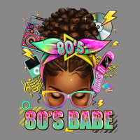 80's Babe Afro Messy Bun Vintage Tee | Teevron