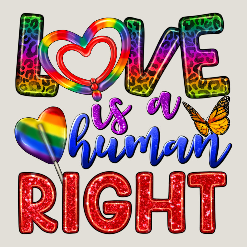 Love İs A Human Right Heavy Core Tee by BundleAndBundleShop | Teevron