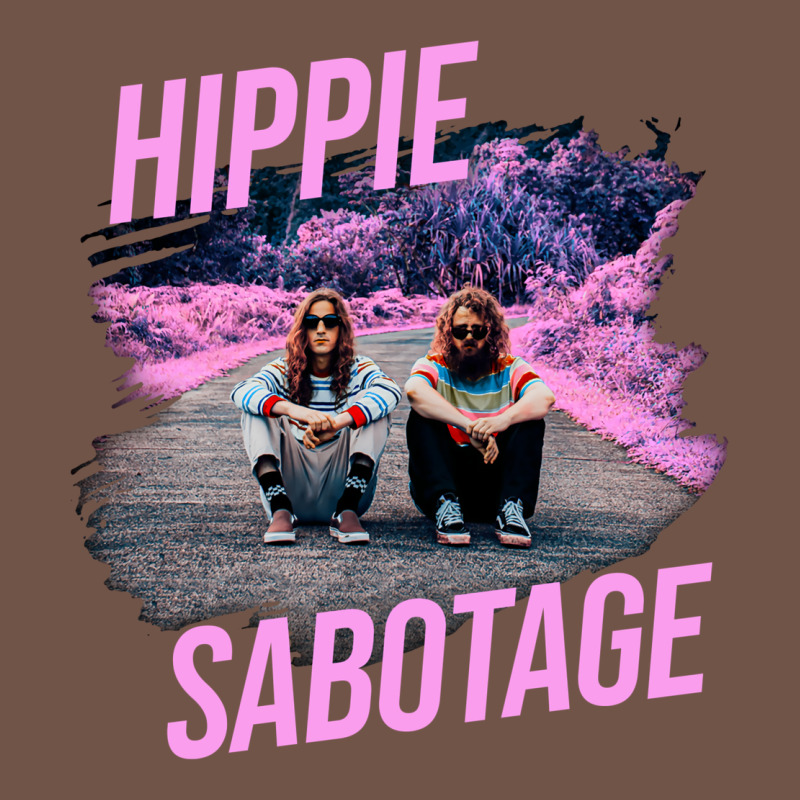 Hippie Sabotage Aesthetic Style Photo With Text Premium Sweatshirt by lanVoArt | Teevron