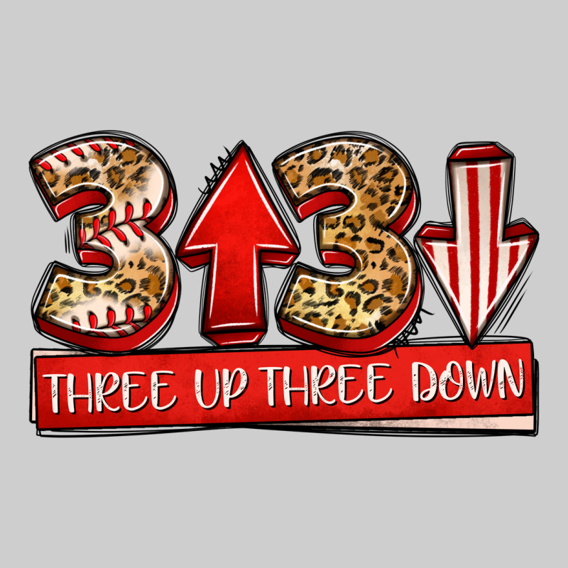 Three Up Three Down Baseball Premium Tee by Jasminsmagicworld | Teevron