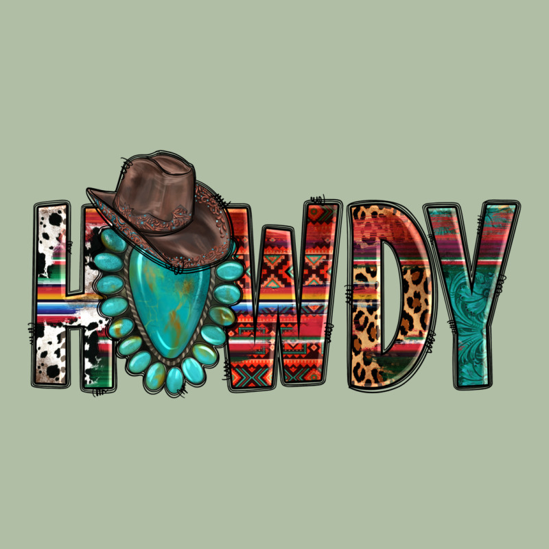 Western Howdy Gemstone Cowboy Hat Urban Heavy Tee by HowdyJamesFarm | Teevron