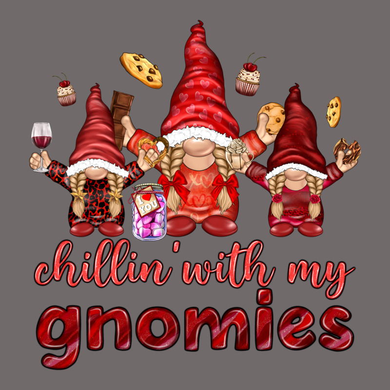 Chilling With My Gnomies Valentine's Day Urban Heavy Tee by HowdyJamesFarm | Teevron