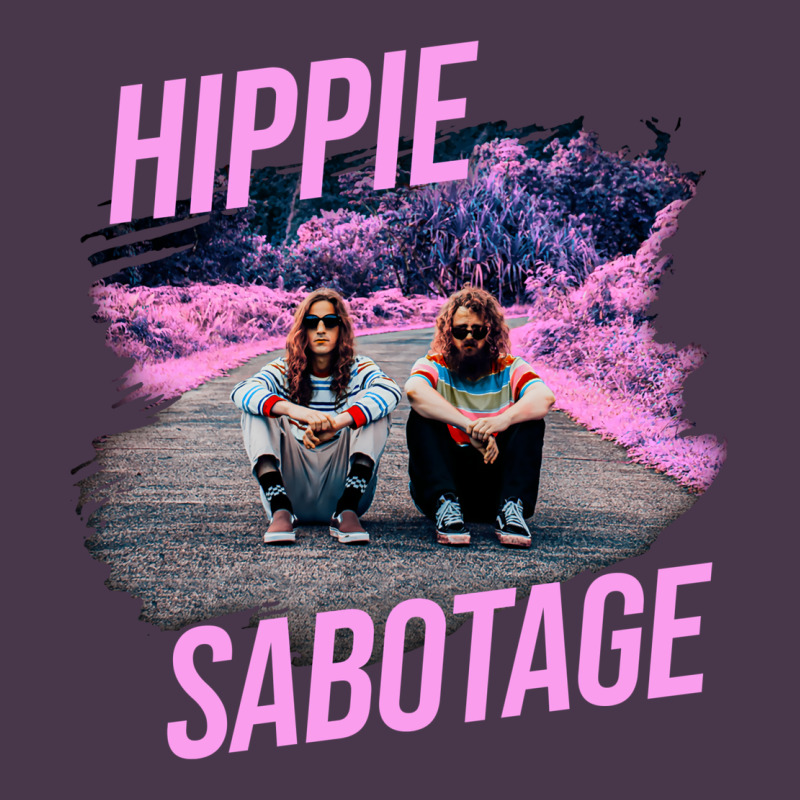 Hippie Sabotage Aesthetic Style Photo With Text Heavyweight Hoodie by lanVoArt | Teevron