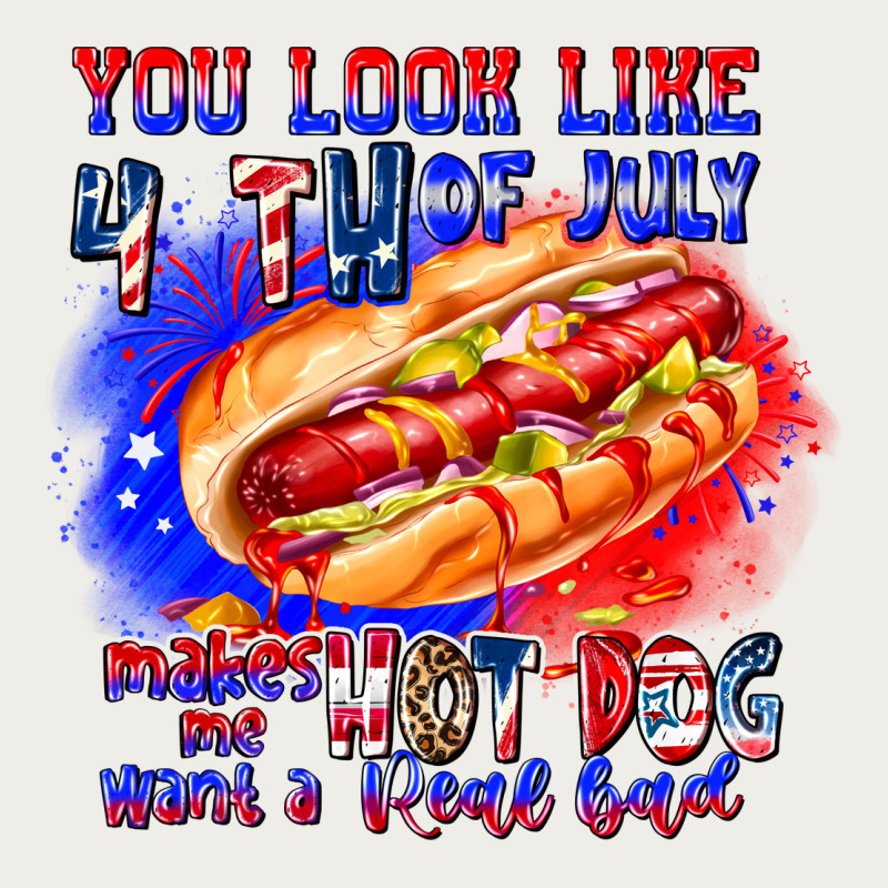 You Look Like 4th Of July Makes Me Hot Dog Want A Zipper Hoodie by CowhideDigitalArt | Teevron
