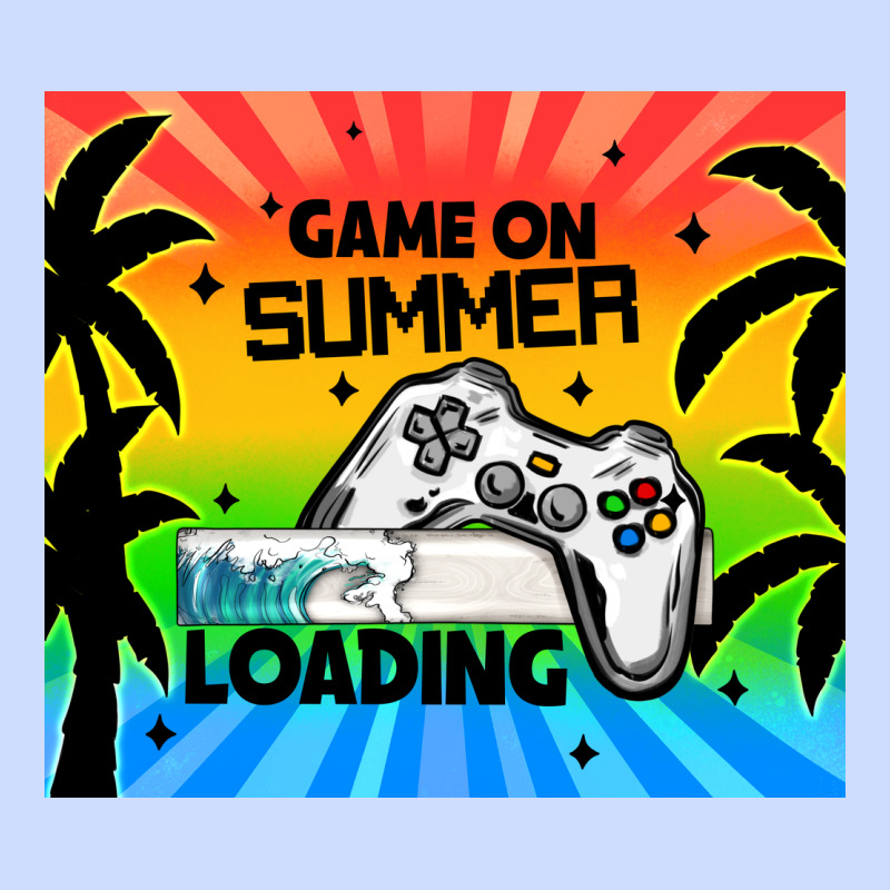 Game On Summer Loading Urban Heavy Tee by TumblerDesignByShophia | Teevron