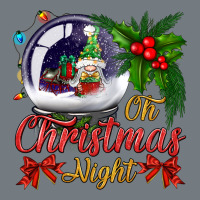 Oh Christmas Night Snow Globe Heavyweight Sweatshirt | Teevron