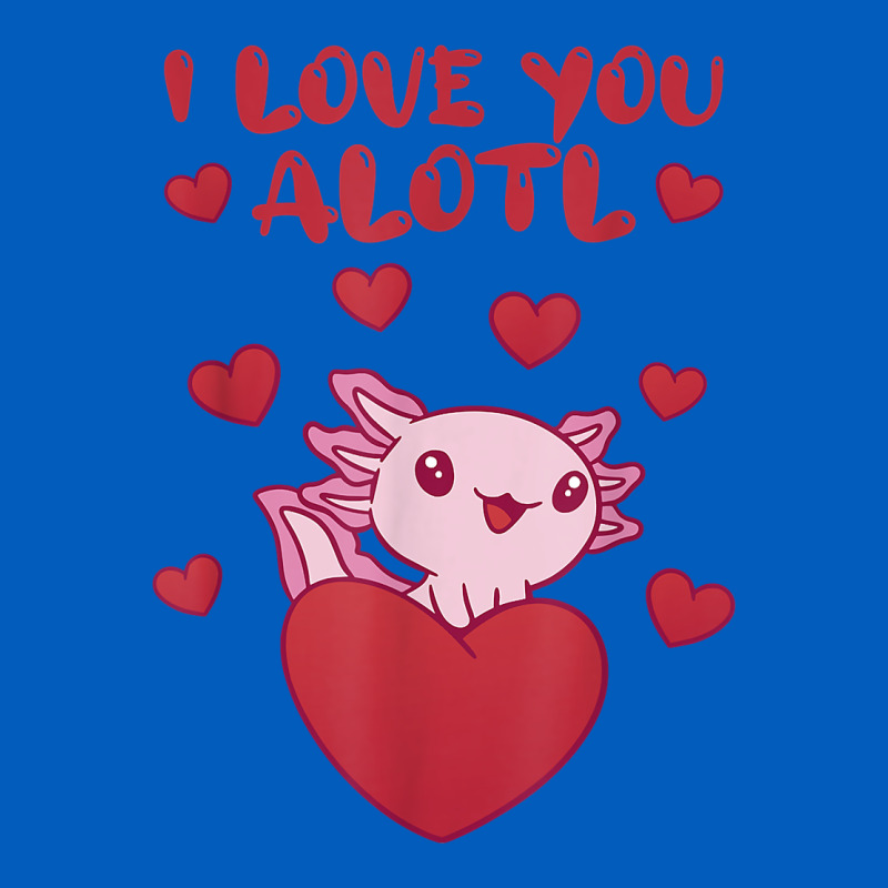I Love You Alotl Aolotl Valentine's Day Heart Aolotl Lover Urban Hoodie by lanVoArt | Teevron