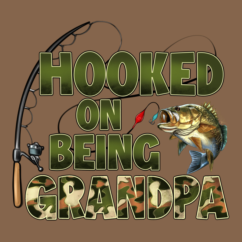 Fish Lures Hooked On Being Grandpa Premium Tee by Artiststas | Teevron