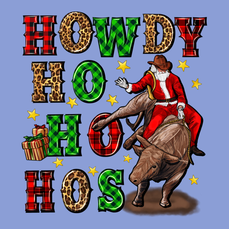 Howdy Ho Ho Hos Christmas Long Sleeve Tee by CowGirlArtShop | Teevron