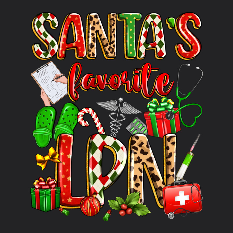 Santa's Favorite Lpn Vintage Tee by texasbilliewilder | Teevron