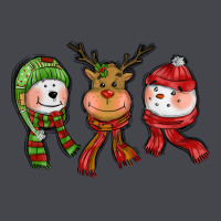 Christmas Reindeer Polar Bear Snowman Long Sleeve Tee | Teevron