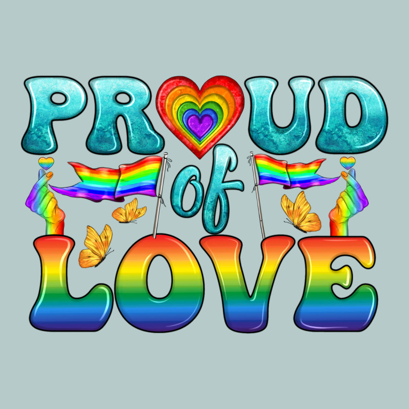 Lgbtq Proud Of Love Heavy Core Tee by BundleAndBundleShop | Teevron