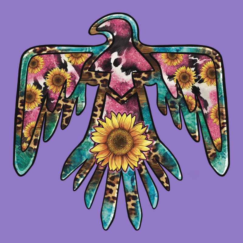 Pinky Western Sunflower Thunderbird Urban Hoodie by BarkalooDesign | Teevron