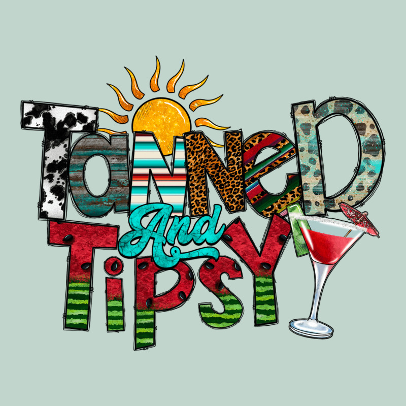 Tanned And Tipsy Zipper Hoodie by CowhideDigitalArt | Teevron