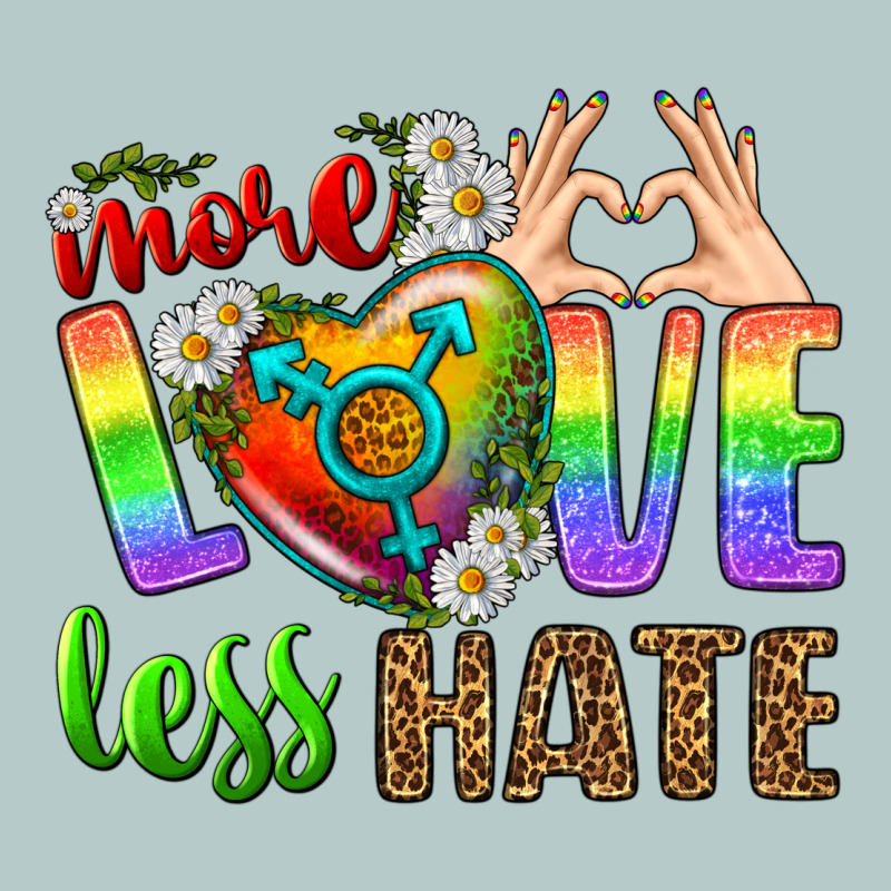 More Love Less Hate Lgbtq Heavy Core Tee by BundleAndBundleShop | Teevron