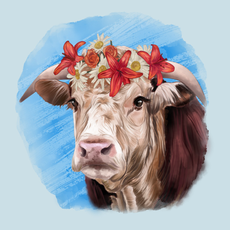 Hereford Bull Ladies Tee by RanaPortraitStore | Teevron