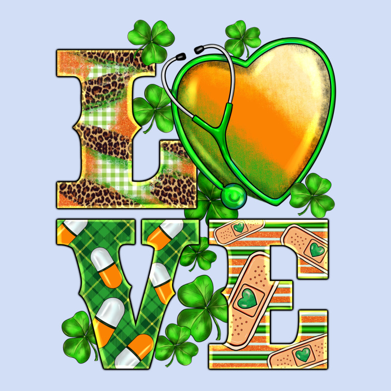 St.patricks Nurse Love Heart Stethoscope Urban Hoodie by BarkalooDesign | Teevron