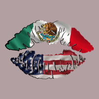 Mexico Usa Lips Vintage Hoodie | Teevron