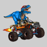 Monster Truck And  T Rex Dinosaur Premium Tee | Teevron