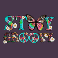 Stay Groovy With Butterfly Peace Sign And Flowers Heavyweight Hoodie | Teevron