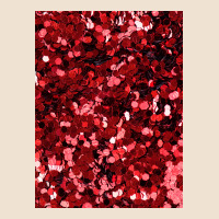 Red Glitter Party Sequins Urban Heavy Tee | Teevron