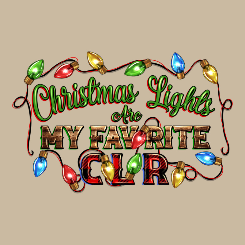 Christmas Lights Are My Favorite Color Long Sleeve Tee by CowGirlArtShop | Teevron