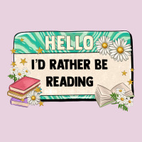 Hello Id Rather Be Reading Ladies Tee | Teevron