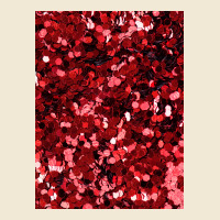 Red Glitter Party Sequins Premium Tee | Teevron