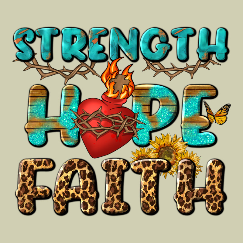 Strength Hope Faith Heavy Core Tee by BundleAndBundleShop | Teevron