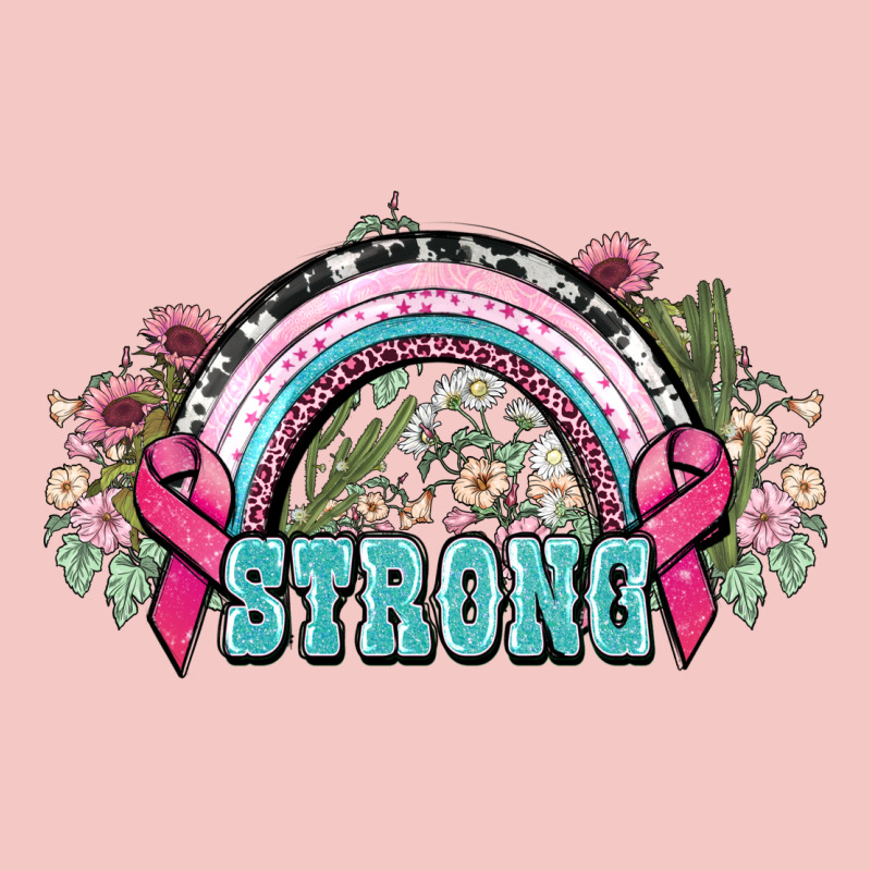 Strong Cancer Rainbow Cancer Awareness Urban Heavy Tee by HowdyJamesFarm | Teevron