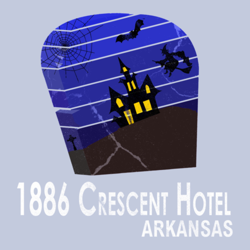 1886 Crescent Hotel Eureka Springs Arkansas Usa Halloween Haunted Bat  Long Sleeve Tee by lanVoArt | Teevron