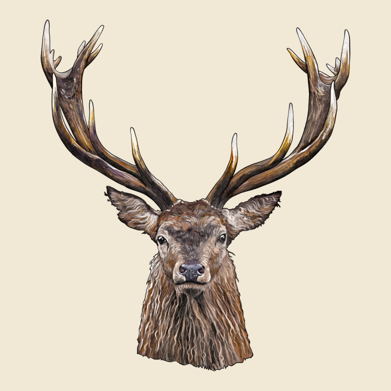 Elk Deer Head Premium Tee by LillyAllenDesigns | Teevron