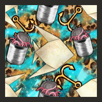 Paper Fish And Canned With Anchor Seamless Pattern Pbs Heavy Core Tee | Teevron