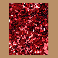 Red Glitter Party Sequins Vintage Hoodie | Teevron