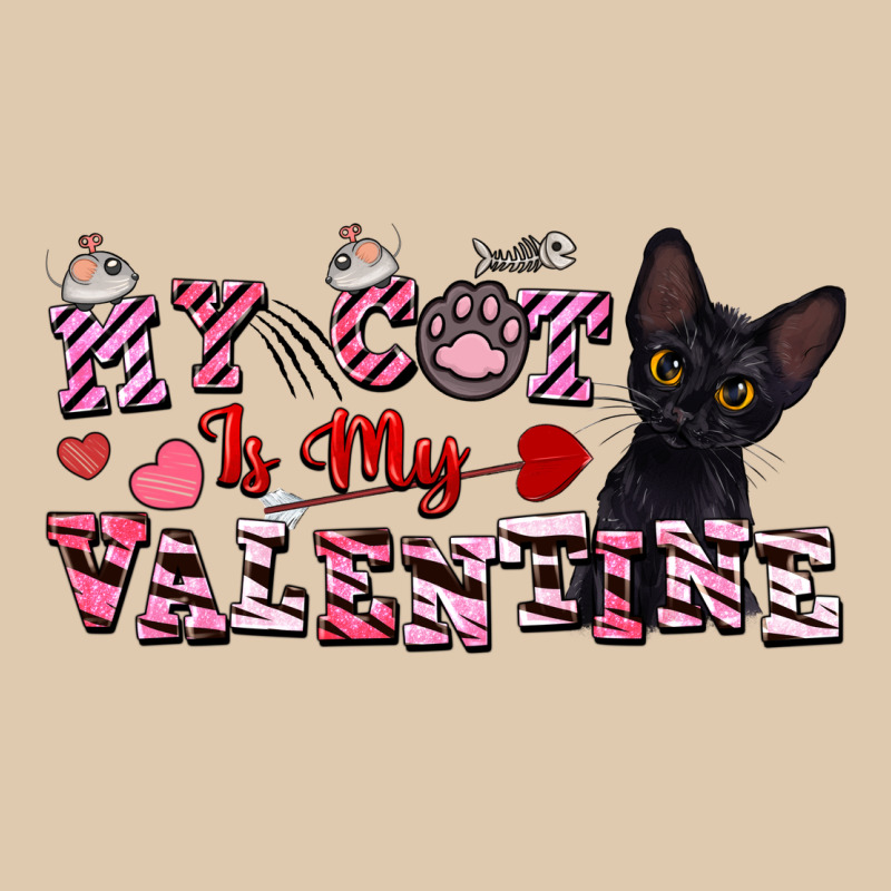 My Cat Is My Valentine Heavyweight Sweatshirt by FaDigitalArtStudio | Teevron