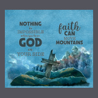 Nothing Is Impossible With Cross Vintage Hoodie | Teevron