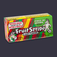 Old School Fruit Stripe Gum Vintage Hoodie | Teevron