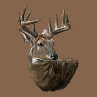 White Tailed Buck Deer Head Premium Tee | Teevron