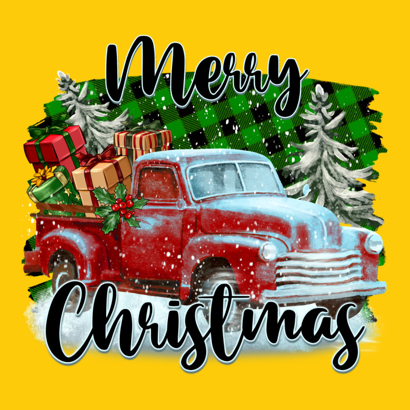 Merry Christmas Truck With Gifts Premium Hoodie by FaDigitalArtStudio | Teevron