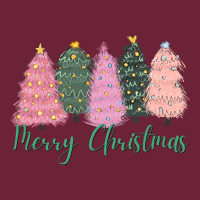 Merry Christmas Trees Long Sleeve Tee | Teevron