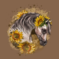 Arabian Horse With Sunflowers Premium Tee | Teevron